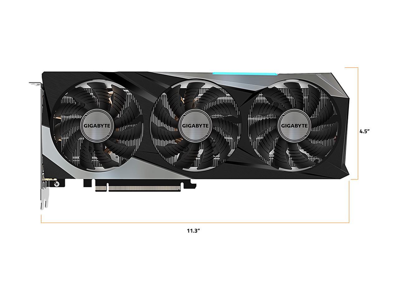 GIGABYTE GeForce RTX 3060 Ti GAMING PRO 8G Graphics Card, 3 x WINDFORCE Fans, 8GB 256-bit GDDR6, GV-N306TGAMING PRO-8GD Video Card
