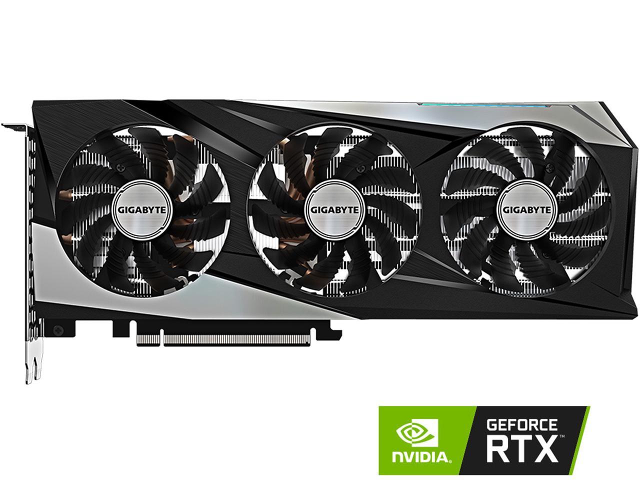 GIGABYTE GeForce RTX 3060 Ti GAMING PRO 8GB GDDR6 PCI Express 4.0 x16 ATX Video Card GV-N306TGAMING PRO-8GD (rev. 2.0)