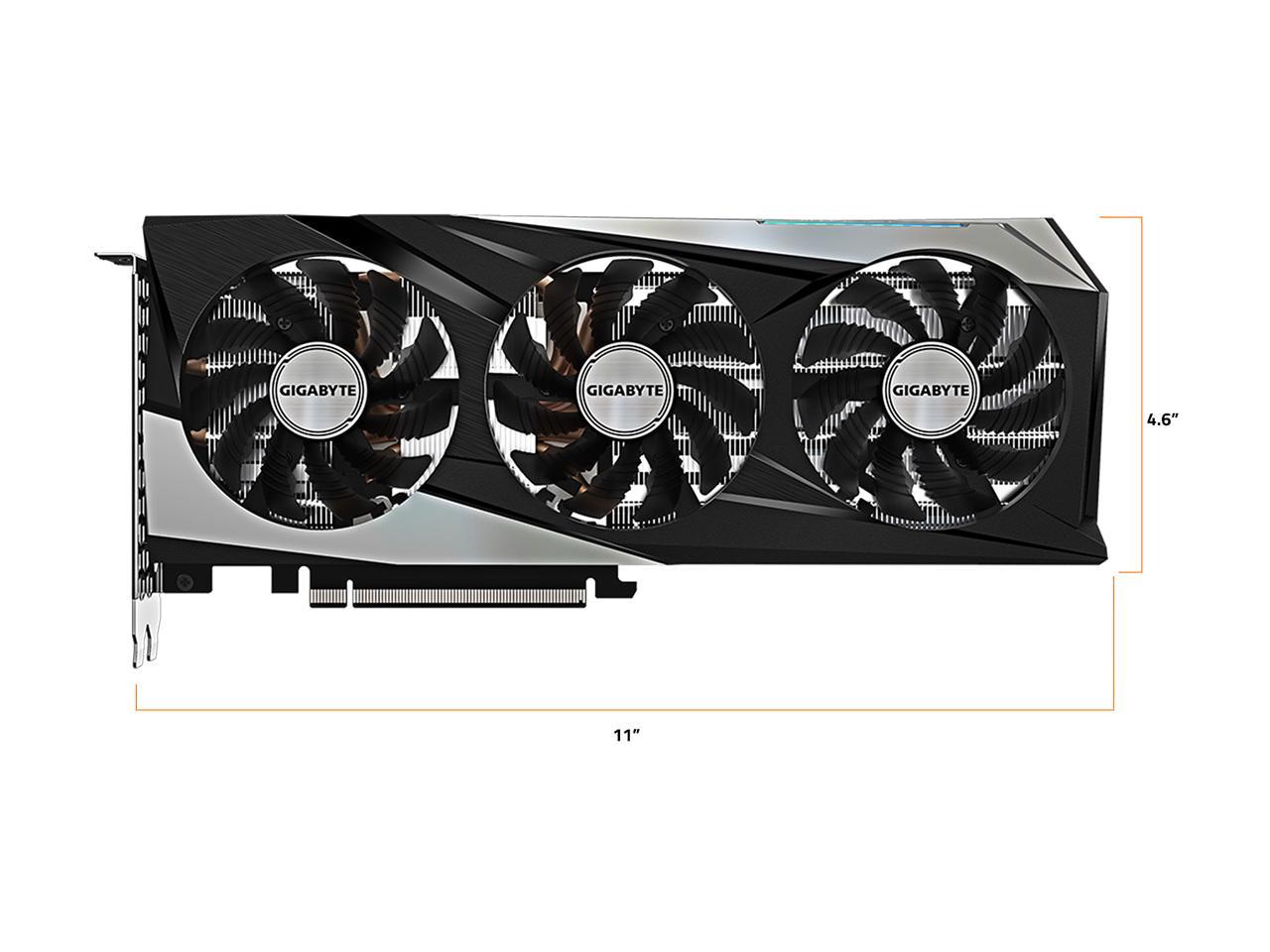 GIGABYTE GeForce RTX 3060 Ti GAMING PRO 8GB GDDR6 PCI Express 4.0 x16 ATX Video Card GV-N306TGAMING PRO-8GD (rev. 2.0)
