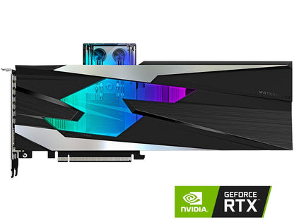 GIGABYTE Gaming GeForce RTX 3080 GAMING OC WATERFORCE WB 10GB GDDR6X PCI Express 4.0 x16 ATX Video Card GV-N3080GAMINGOC WB-10GD