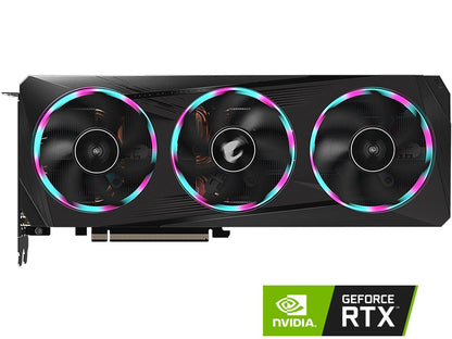 GIGABYTE AORUS GeForce RTX 3060 12GB GDDR6 PCI Express 4.0 x16 ATX Video Card GV-N3060AORUS E-12GD (rev. 2.0)