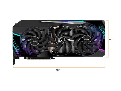 GIGABYTE AORUS GeForce RTX 3080 Ti 12GB GDDR6X PCI Express 4.0 x16 ATX Video Card GV-N308TAORUS M-12GD