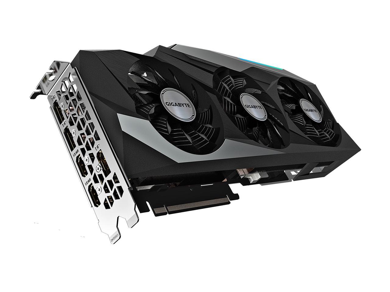 GIGABYTE Gaming GeForce RTX 3080 Ti 12GB GDDR6X PCI Express 4.0 x16 ATX Video Card GV-N308TGAMING OC-12GD