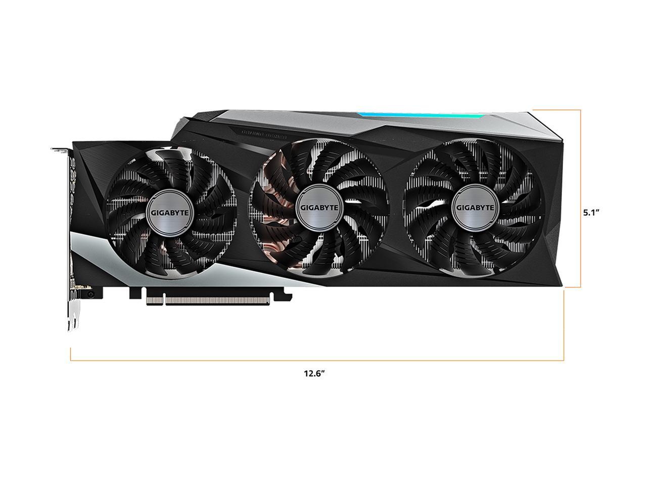 GIGABYTE Gaming GeForce RTX 3080 Ti 12GB GDDR6X PCI Express 4.0 x16 ATX Video Card GV-N308TGAMING OC-12GD