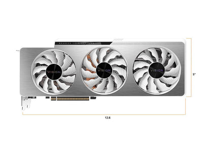GIGABYTE Vision GeForce RTX 3080 Ti 12GB GDDR6X PCI Express 4.0 x16 ATX Video Card GV-N308TVISION OC-12GD