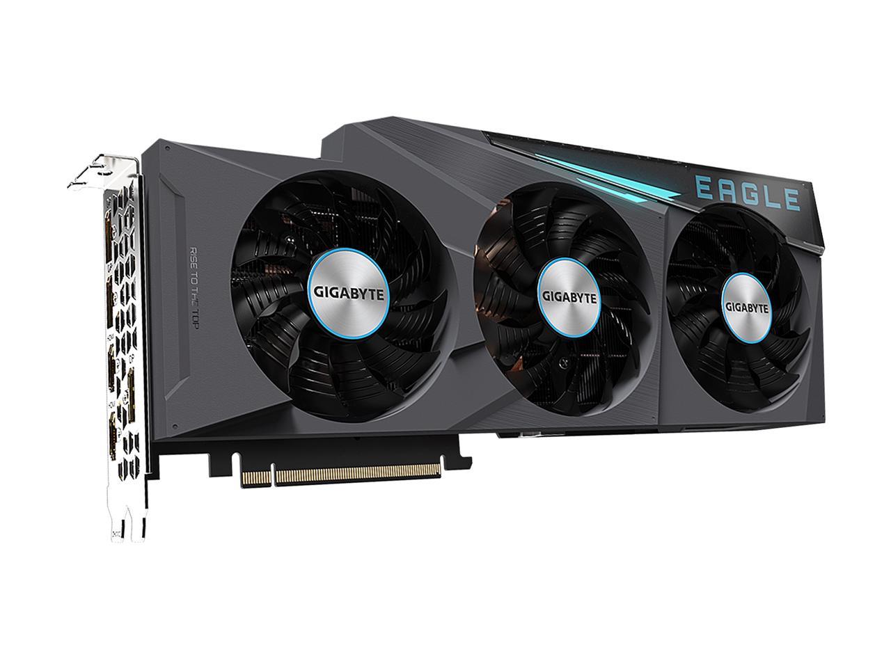 GIGABYTE Eagle GeForce RTX 3080 Ti 12GB GDDR6X PCI Express 4.0 x16 ATX Video Card GV-N308TEAGLE OC-12GD