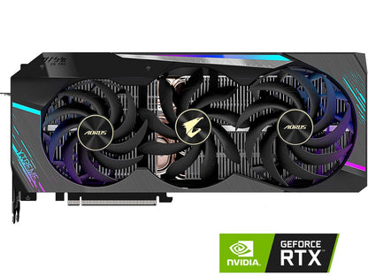 GIGABYTE AORUS GeForce RTX 3080 Ti 12GB GDDR6X PCI Express 4.0 x16 ATX Video Card GV-N308TAORUS X-12GD
