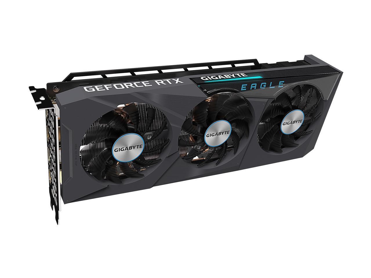 GIGABYTE Eagle GeForce RTX 3070 Ti 8GB GDDR6X PCI Express 4.0 x16 ATX Video Card GV-N307TEAGLE OC-8GD