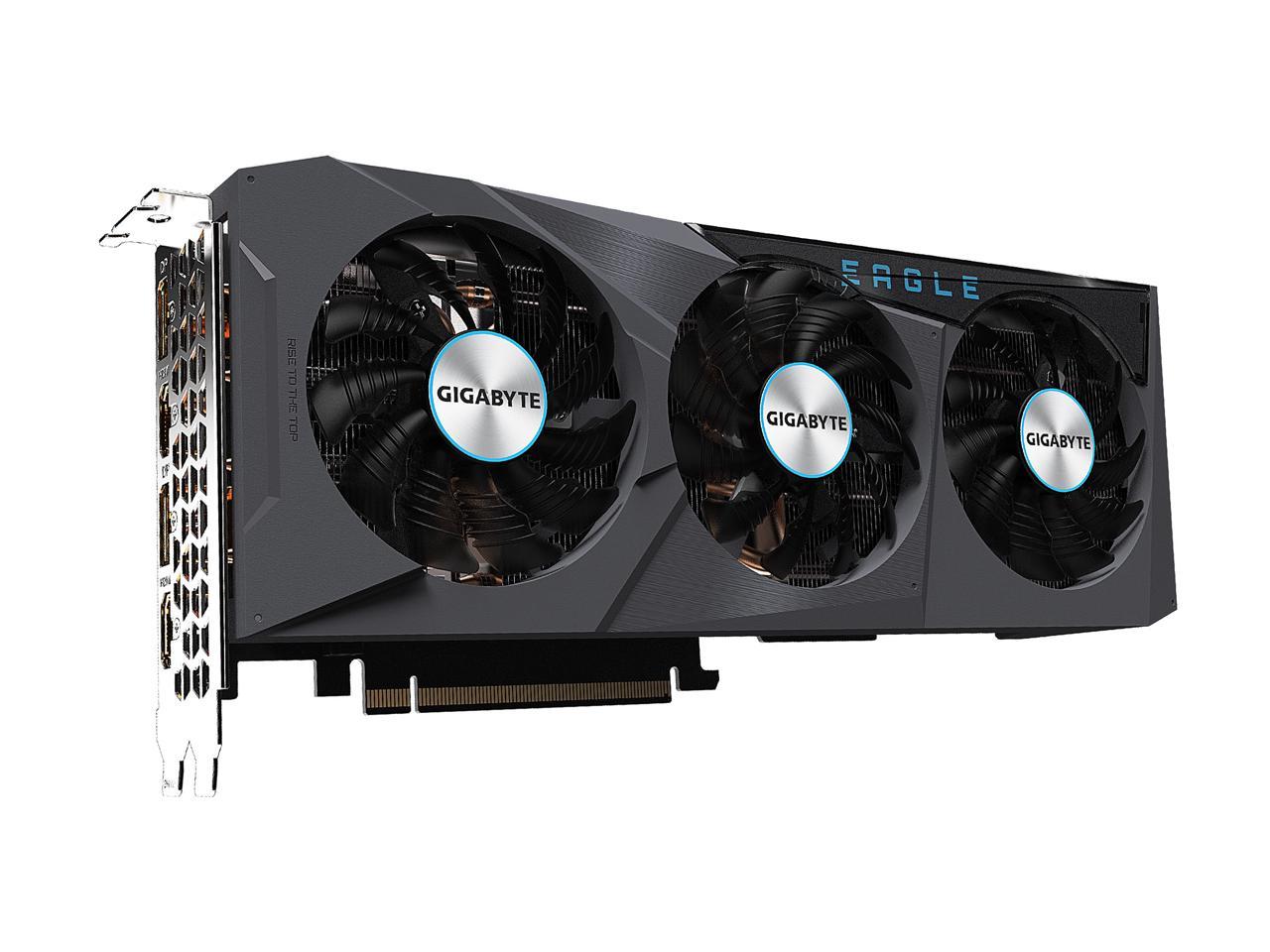 GIGABYTE Eagle GeForce RTX 3070 Ti 8GB GDDR6X PCI Express 4.0 x16 ATX Video Card GV-N307TEAGLE OC-8GD