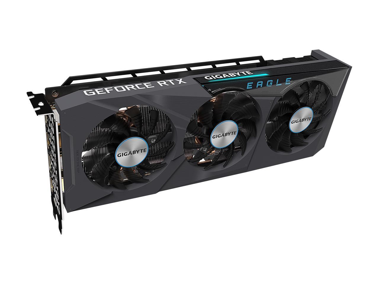 GIGABYTE Eagle GeForce RTX 3070 Ti 8GB GDDR6X PCI Express 4.0 x16 ATX Video Card GV-N307TEAGLE-8GD