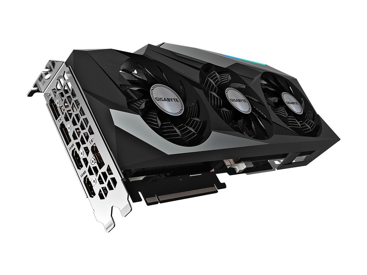 GIGABYTE Gaming GeForce RTX 3080 10GB GDDR6X PCI Express 4.0 x16 ATX Video Card GV-N3080GAMING OC-10GD (rev. 2.0)
