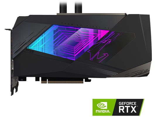 GIGABYTE AORUS GeForce RTX 3080 Ti 12GB GDDR6X PCI Express 4.0 x16 ATX Video Card GV-N308TAORUSX W-12GD