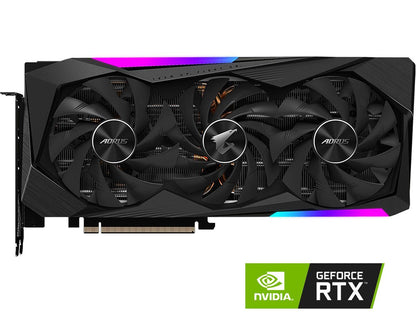 GIGABYTE AORUS GeForce RTX 3070 8GB GDDR6 PCI Express 4.0 x16 ATX Video Card GV-N3070AORUS M-8GD (rev. 2.0)
