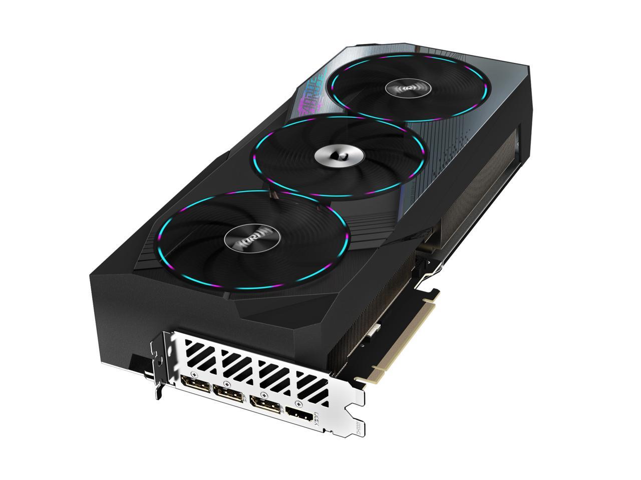 GIGABYTE AORUS GeForce RTX 4070 Ti MASTER 12G Graphics Card, 3x WINDFORCE Fans, 12GB 192-bit GDDR6X, GV-N407TAORUS M-12GD Video Card