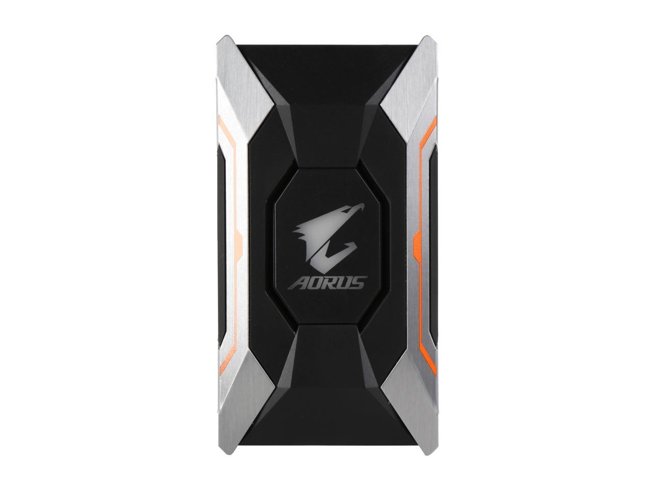 GIGABYTE AORUS SLI HB bridge RGB (2 slot spacing)