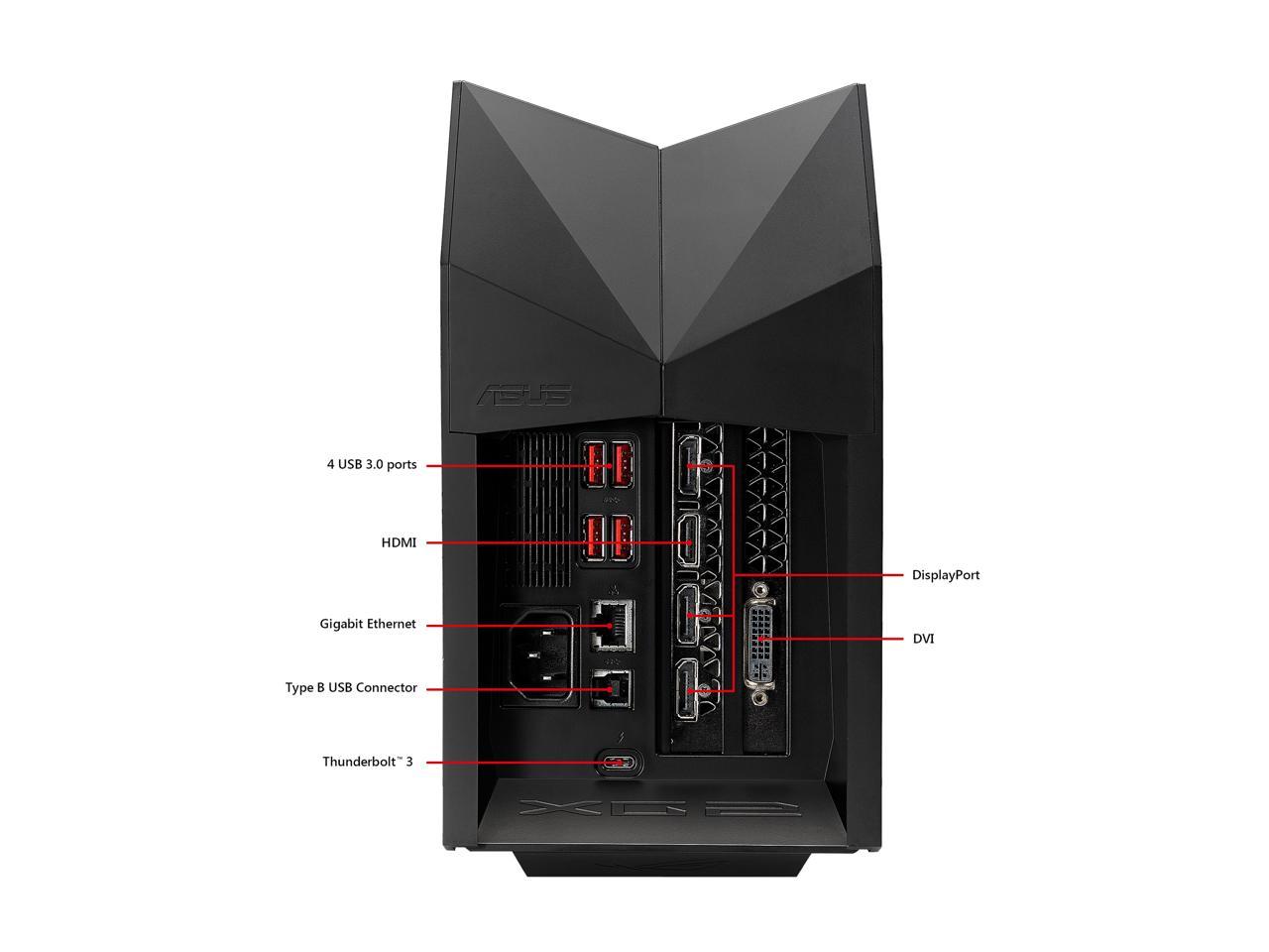 ASUS Thunderbolt 3 USB 3.0 External Graphics Card Dock Model ROG XG STATION 2