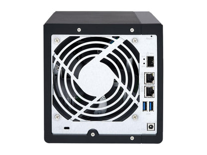 Qnap 4 Bay TS-431X2-2G-US ARM-based Quad Core 1.7GHz, 2GB RAM, 1 x 10GbE(SFP+) ,2 x 1GbE