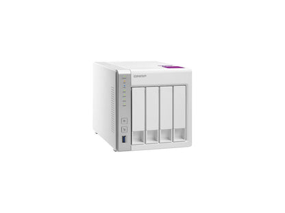 QNAP TS-431P2-4G-US 4-Bay Personal Cloud NAS with DLNA, ARM Cortex A15 1.7 GHz Quad Core, 4GB RAM