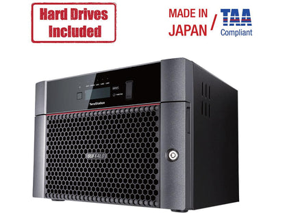 Buffalo TeraStation 5810DN Desktop 32TB NAS Hard Drives Included