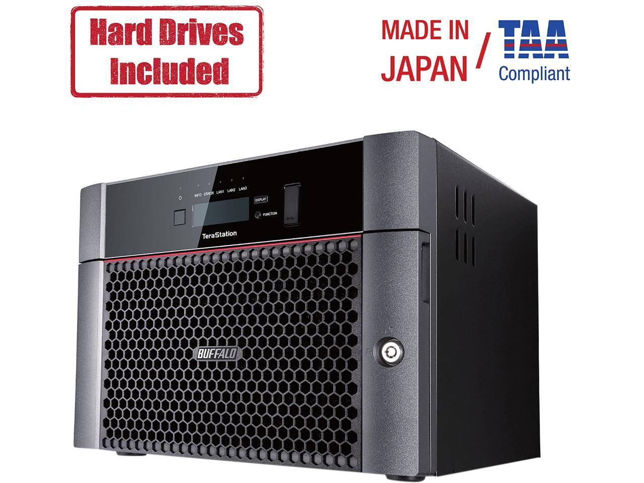 Buffalo TeraStation 5810DN 8-Bay 32TB(8x4TB) NAS Network Attached Storage