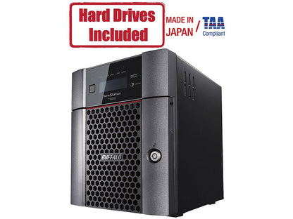 BUFFALO TeraStation 6400DN 16TB Desktop NAS Hard Drives Included + Snapshot