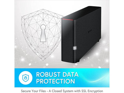 Buffalo LinkStation 210 6TB Private Cloud Storage NAS LS210D0601