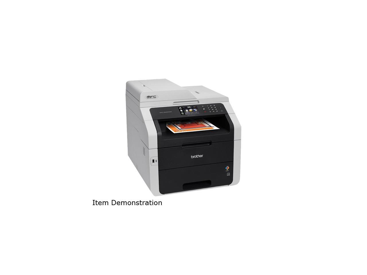 Brother MFC-9340CDW Digital Color All-in-One with Wireless Networking and Duplex