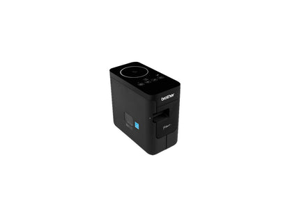 Brother PT-P750WVP Portable Industrial Thermal Transfer Label Printer, USB (Mini), WLAN, NFC, Auto Cutter - Black