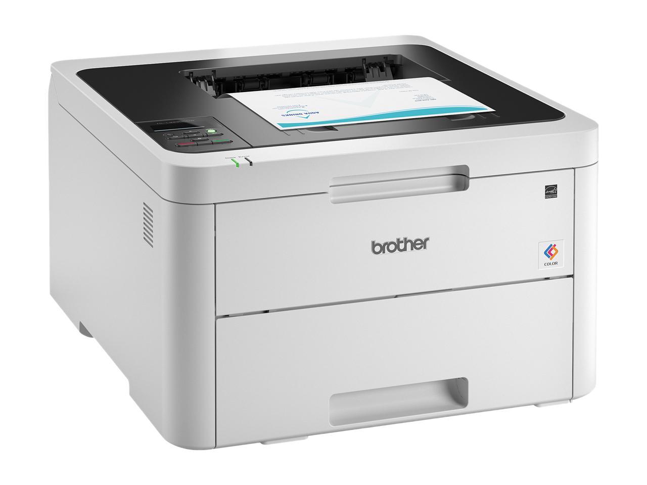 Brother Compact Digital Color Printer Providing Laser Printer Quality Results with Wireless and Duplex Printing HL-L3230CDW