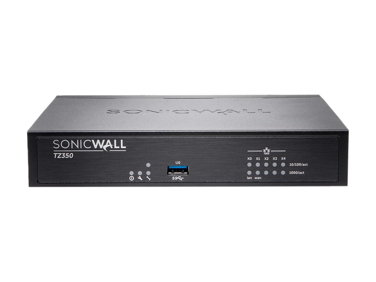SonicWall 02-SSC-0942 TZ350 Gen 6 Firewall (Hardware Only)