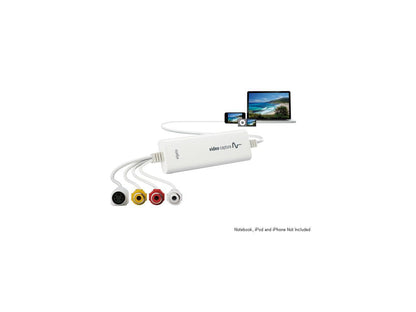 Elgato Video Capture, Capture Analog Video for Mac or PC, iPad and iPhone