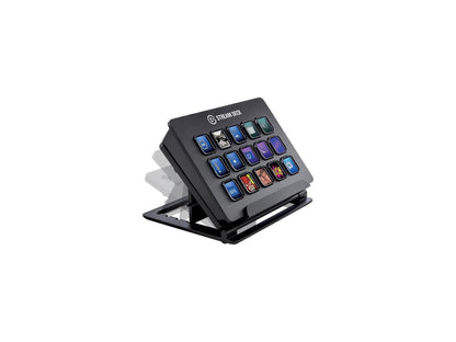 Elgato Stream Deck - Live Content Creation Controller with 15 Customizable LCD Keys, Adjustable Stand, for Windows 10 and macOS 10.11 or Later