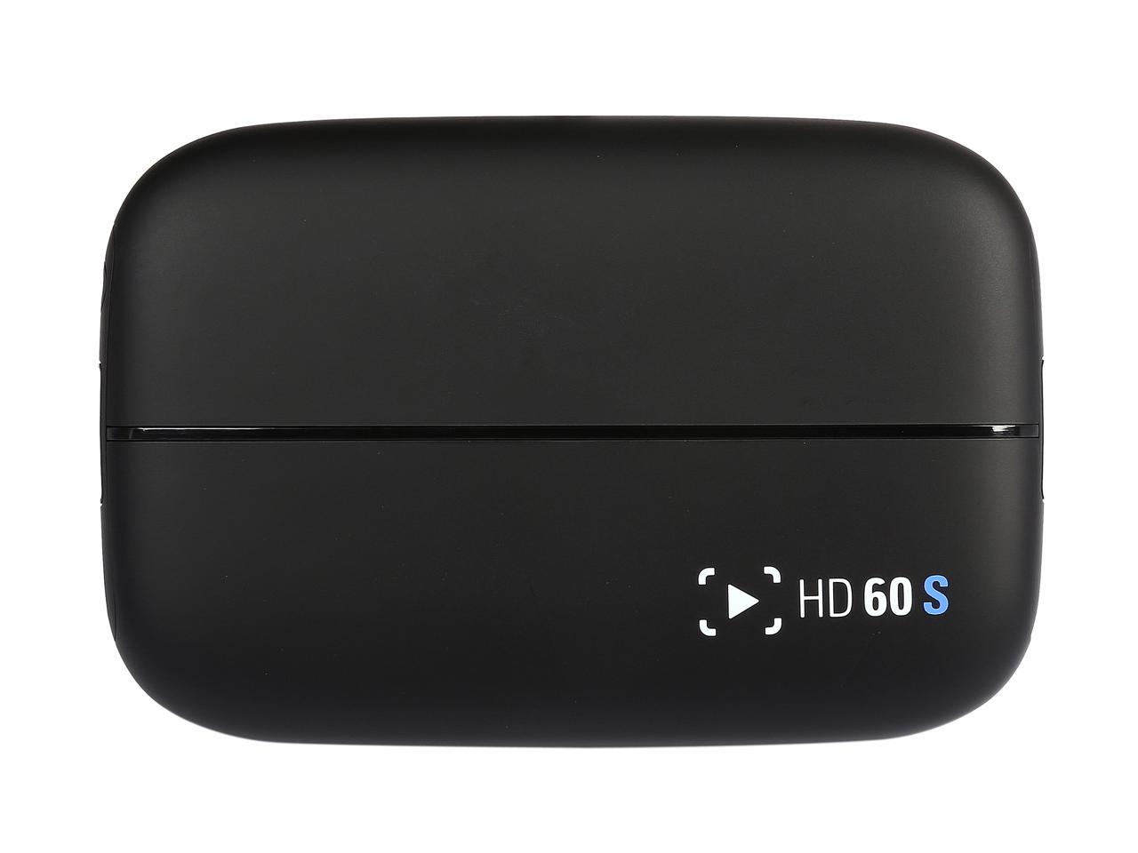 Elgato Game Capture HD60 S - Stream, Record and Share Your Gameplay in 1080p 60FPS, Superior Low Latency Technology, USB 3.0, For PS4, Xbox One and Nintendo Switch