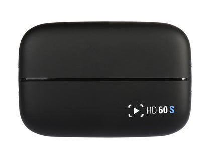 Elgato Game Capture HD60 S - Stream, Record and Share Your Gameplay in 1080p 60FPS, Superior Low Latency Technology, USB 3.0, For PS4, Xbox One and Nintendo Switch