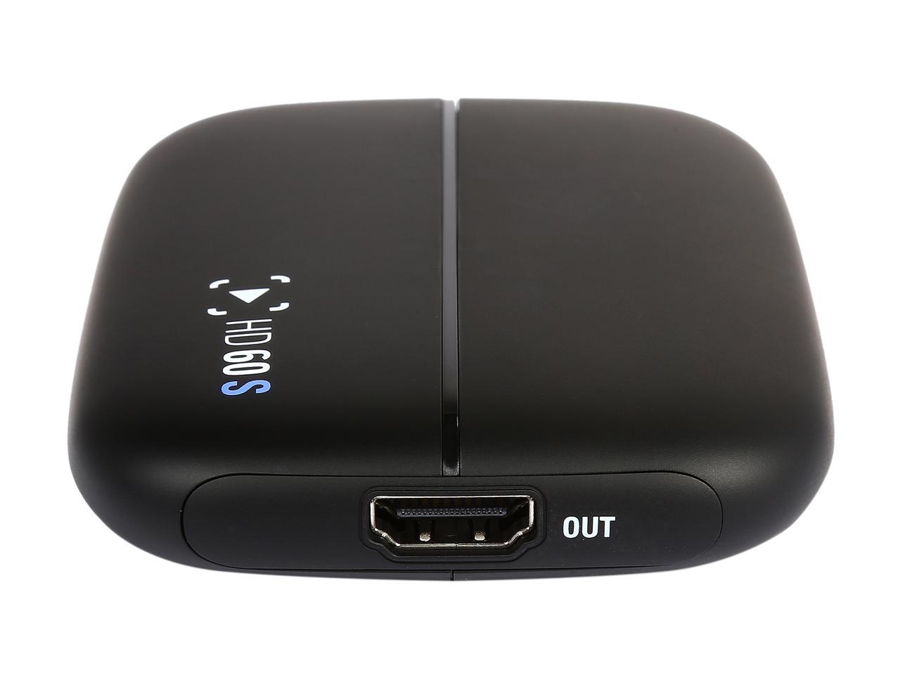 Elgato Game Capture HD60 S - Stream, Record and Share Your Gameplay in 1080p 60FPS, Superior Low Latency Technology, USB 3.0, For PS4, Xbox One and Nintendo Switch