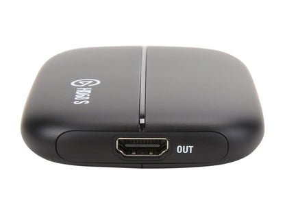 Elgato Game Capture HD60 S - Stream, Record and Share Your Gameplay in 1080p 60 FPS, Superior Low Latency Technology, USB 3.0, For PS4, Xbox One and Nintendo Switch