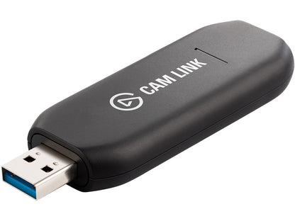 Elgato Cam Link 4K - HDMI to USB 3.0 Camera Connector, Broadcast Live and Record in 1080p60 or 4K at 30 fps via a Compatible DSLR, Camcorder or Action Cam