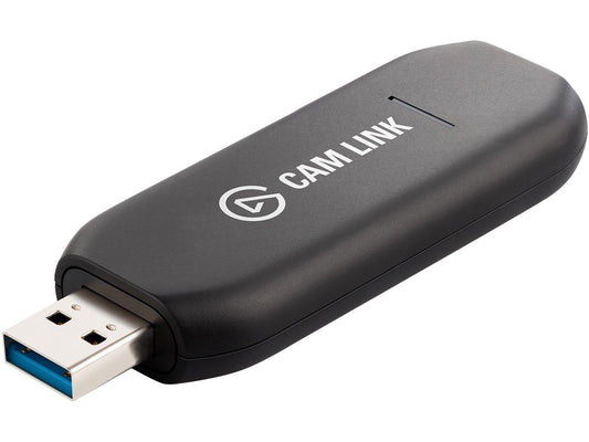 Elgato Cam Link 4K - HDMI to USB 3.0 Camera Connector, Broadcast Live and Record in 1080p60 or 4K at 30 fps via a Compatible DSLR, Camcorder or Action Cam