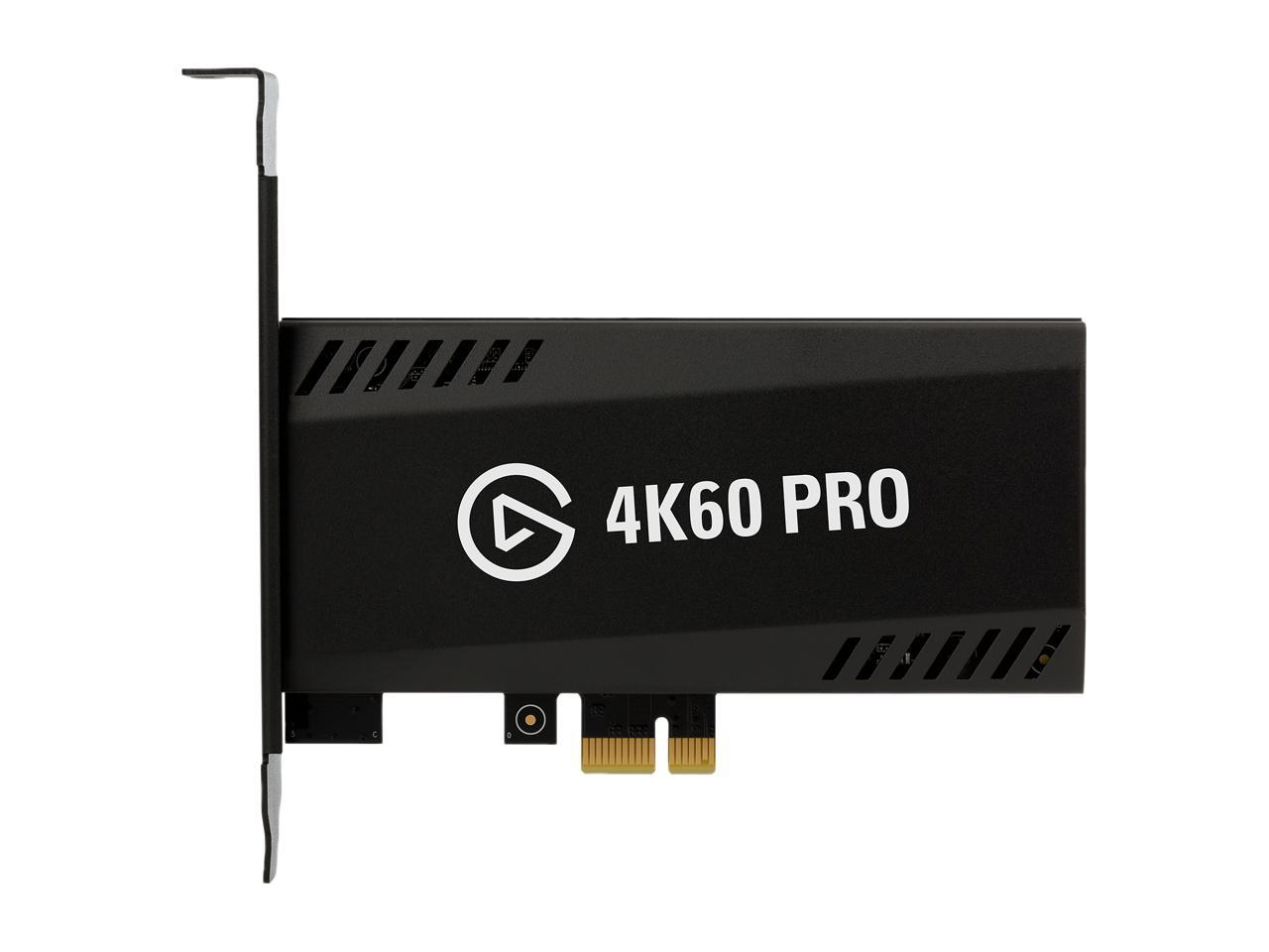 Elgato Game Capture 4K60 Pro MK.2 - 4K60 HDR10 Capture and Passthrough, PCIe Capture Card, Superior Low Latency Technology
