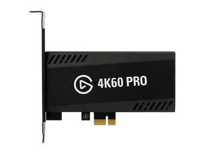 Elgato Game Capture 4K60 Pro MK.2 - 4K60 HDR10 Capture and Passthrough, PCIe Capture Card, Superior Low Latency Technology