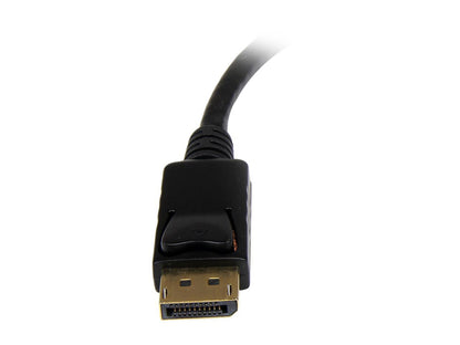 StarTech.com DP2HDMI2 DisplayPort to HDMI Video Converter - Video / audio adapter - DisplayPort / HDMI - 19 pin - DisplayPort (M) HDMI (F)