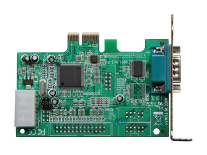 StarTech.com Low Profile Native RS232 PCI Express Serial Card with 16550 UART Model PEX1S553LP