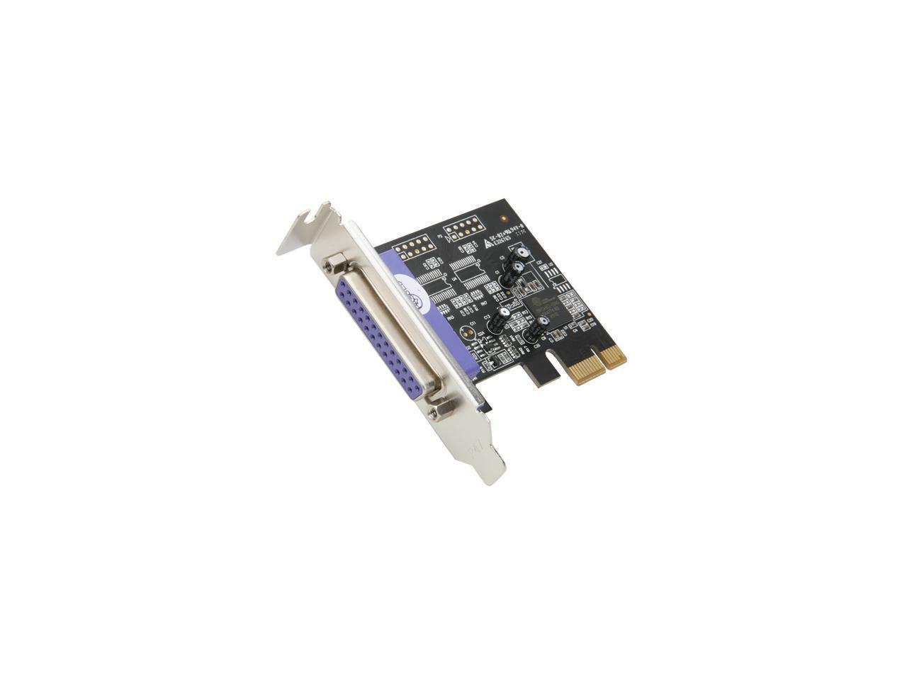 StarTech.com PEX1PLP 1 Port PCI Express Low Profile Parallel Adapter Card - SPP/EPP/ECP