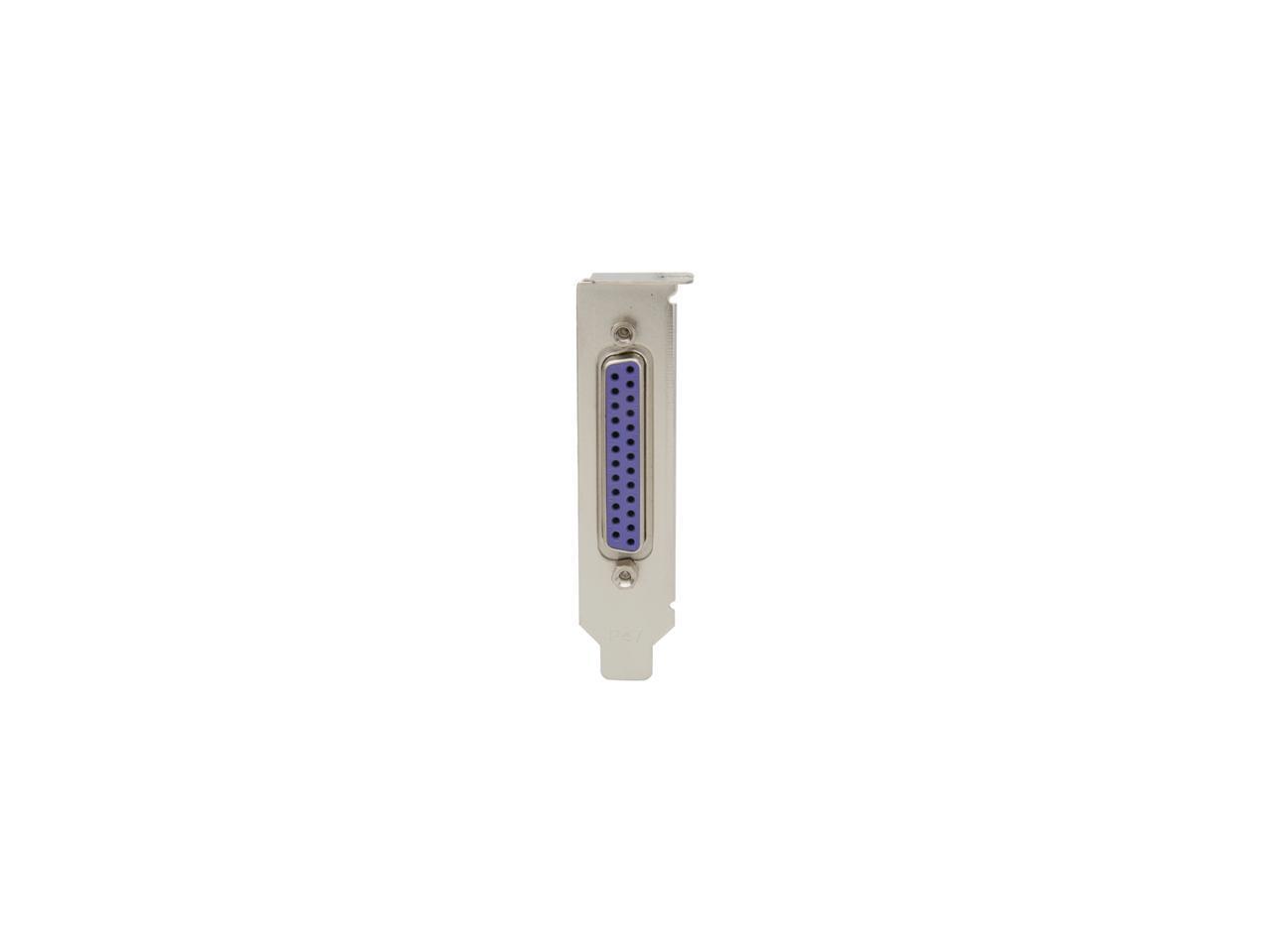 StarTech.com PEX1PLP 1 Port PCI Express Low Profile Parallel Adapter Card - SPP/EPP/ECP