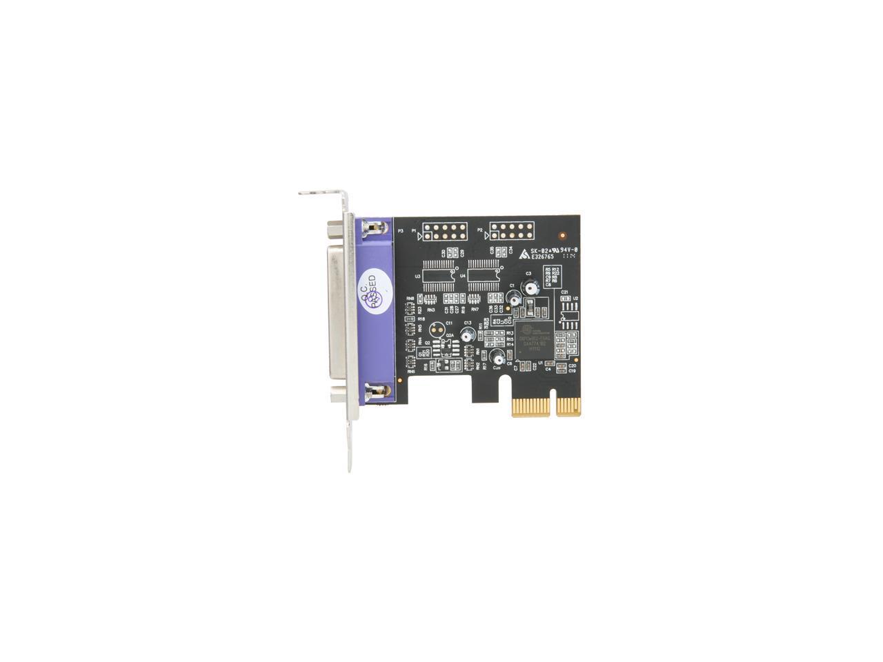 StarTech.com PEX1PLP 1 Port PCI Express Low Profile Parallel Adapter Card - SPP/EPP/ECP