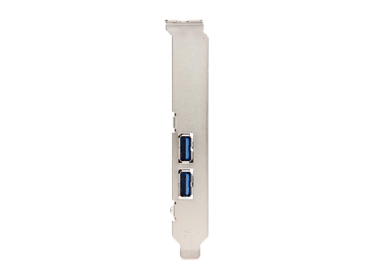 StarTech.com 2 Port PCI SuperSpeed USB 3.0 Adapter Card with SATA Power Model PCIUSB3S22