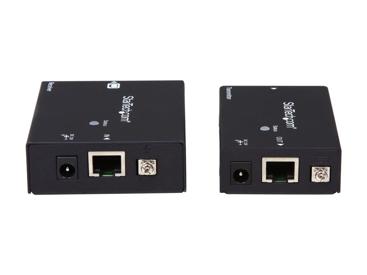 StarTech.com ST121HDBTPW HDMI over CAT5 HDBaseT Extender - Power over Cable - Ultra HD 4K