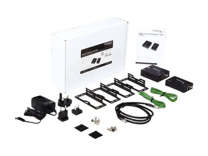 StarTech.com ST121HDBTPW HDMI over CAT5 HDBaseT Extender - Power over Cable - Ultra HD 4K