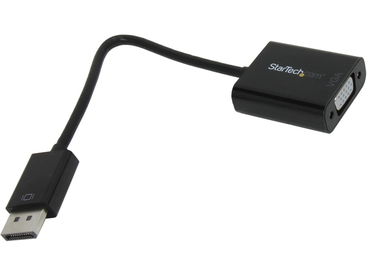 StarTech.com DP2VGA3 DisplayPort to VGA Adapter Converter - DP to VGA - Connect Your DisplayPort Computer to a VGA Projector - 1920x1200