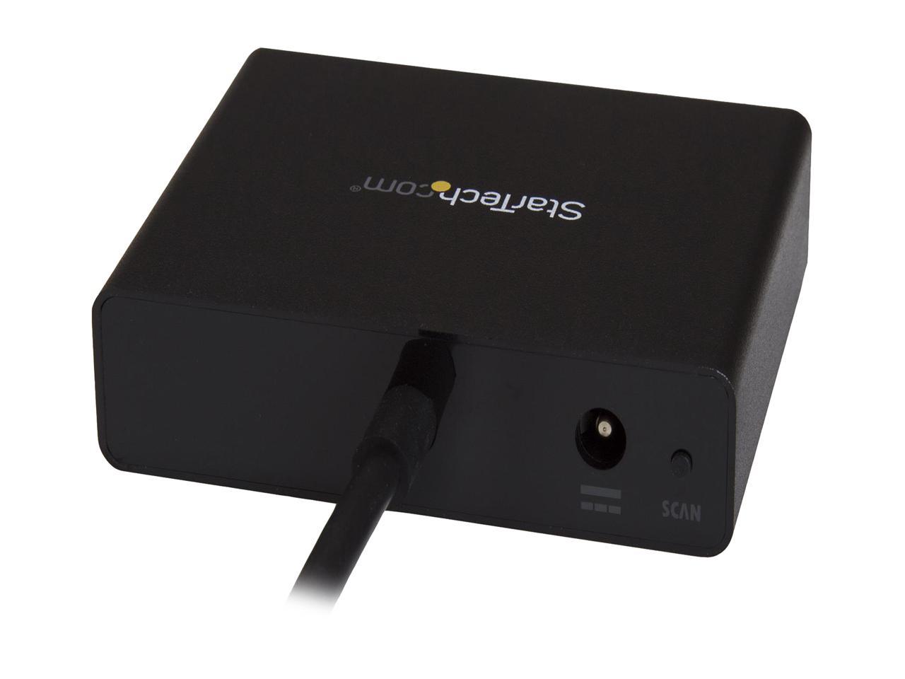StarTech.com MSTMDP123DP Mini DisplayPort to DisplayPort Multi Monitor Splitter - 3-Port MST Hub - mDP 1.2 to 3x DP MST Hub